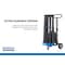 Us Weight Rover Stanchion Cart with Any US Weight Stanchion U2520 - alternate 4